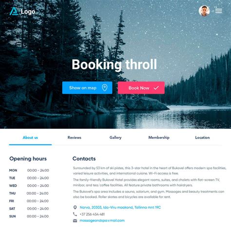 Booking Page 